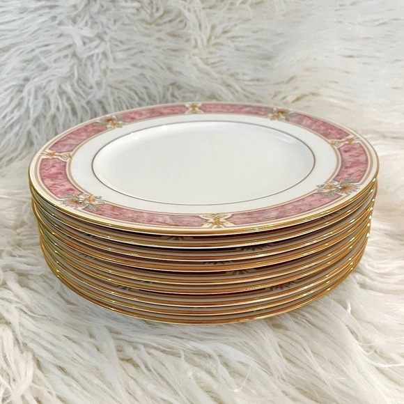 Lenox "Venetian marble 9 dinner plates" - Picture 2 of 6